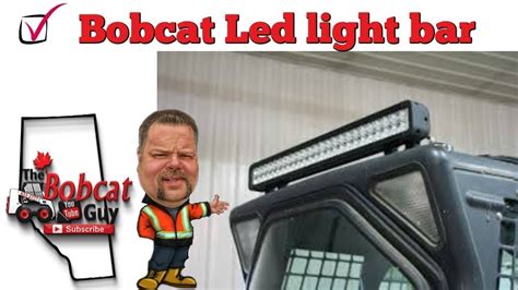 How to wire a light bar on a bobcat 